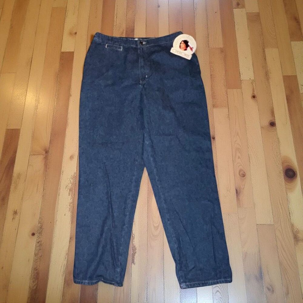 NWT 1980s Dead-stock Vintage Cherokee Mom Jeans Size 14 30x31 #191